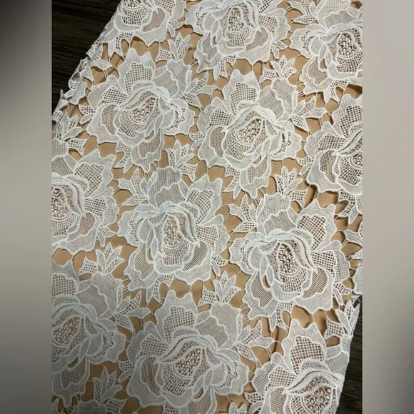 Lulu's Size XS Temps De L'Amour White Lace Dress - Picture 3 of 7